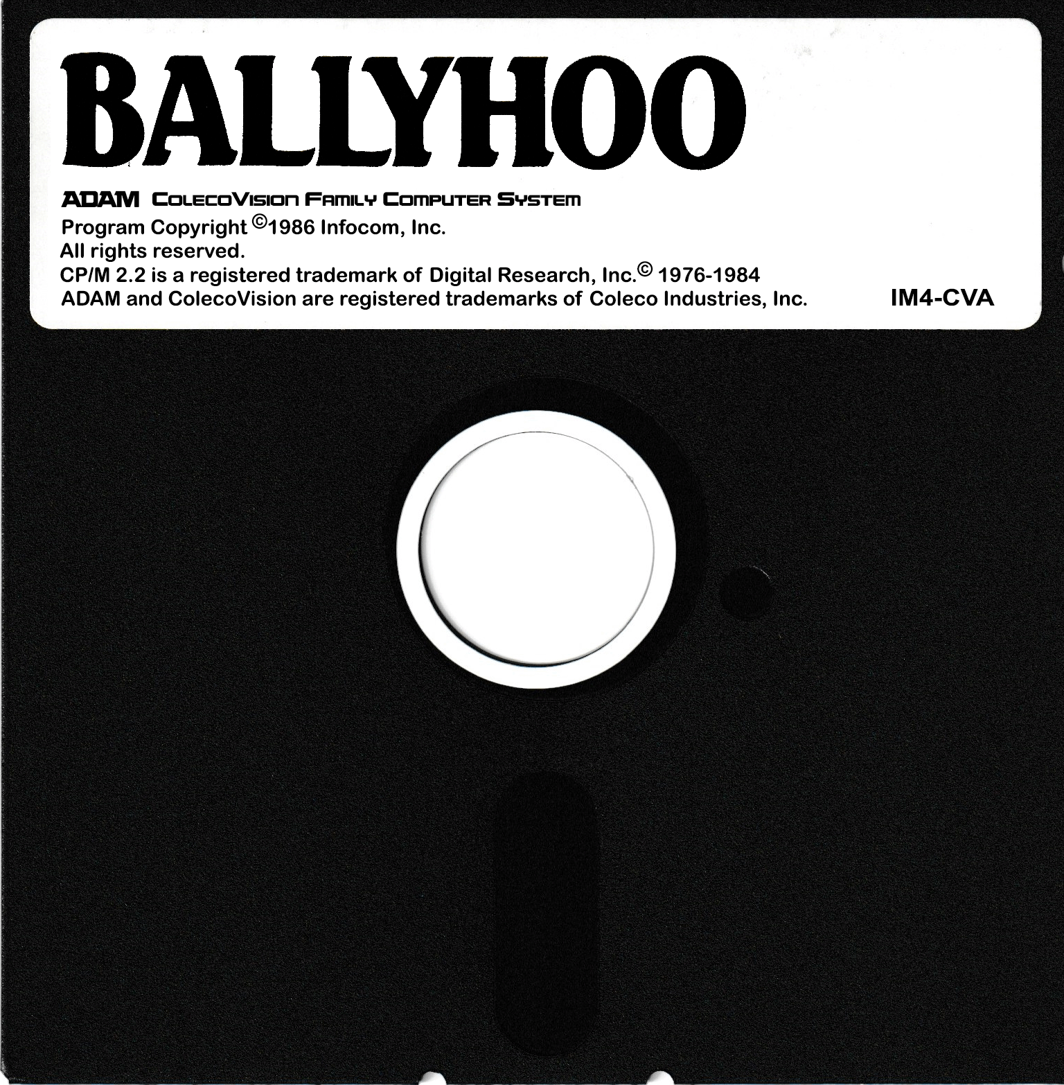 Ballyhoo Floppy Disk